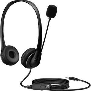 HP G2 Headset - Fekete (428H6AA- ABB) kép