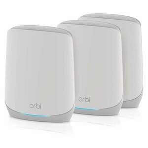 NETGEAR Orbi RBK763S Háromsávos (2, 4 GHz / 5 GHz / 5 GHz) Wi-Fi 6 (802.11ax) Fehér 7 Belső (RBK763S-100EUS) kép