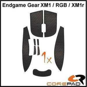 Corepad Soft Grips, Endgame Gear XM1 / XM1 RGB / XM1r, Fekete egérbevonat kép