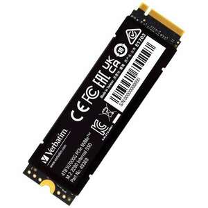 Verbatim Vi7000 M.2 4 TB PCI Express 4.0 NVMe Belső SSD kép