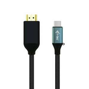 i-tec C31CBLHDMI60HZ2M video átalakító kábel 2 M USB C-típus HDMI Fekete kép