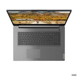 Lenovo Ideapad 3 17ALC6 17, 3"HD+/AMD Ryzen 7-5700U/12GB/512GB/Int.VGA/FreeDOS/szürke laptop kép