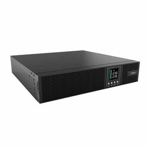 NJOY Szünetmentes 1000VA - Aster 1K (8x IEC C13, On-line, RS232, USB, szoftver, LCD kijelző, 2U rack) kép