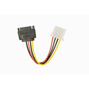 Gembird CC-SATA-PS-M SATA (male) to Molex (female) power cable, 0, 15m kép