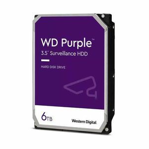 Western Digital 6TB 5400rpm SATA-600 256MB Purple WD64PURZ kép