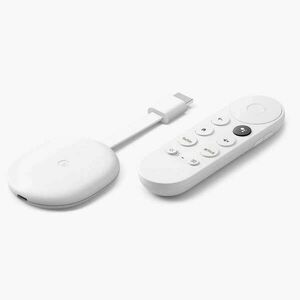 Google Chromecast + Google TV White kép