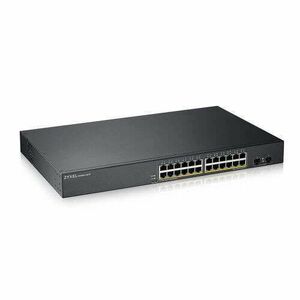 Zyxel GS1900-24HP v2, 24-port GbE L2 PoE Smart Switch, rackmount, 170 Watt kép