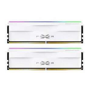 Silicon Power 64GB / 6000 Xpower Zenith Gaming White RGB DDR5 RAM KIT (2x32GB) (SP064GXLWU60AFDH) kép