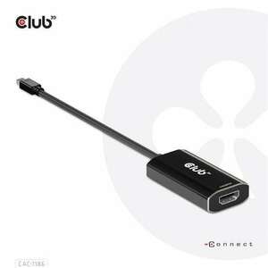 Club3D Mini DisplayPort 1.4 to HDMI 4K120Hz with DSC1.2 Active Adapter M/F kép