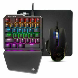 Spirit of Gamer Mechanikus Billentyűzet/Egér/Egérpad Combo - XPERT GAMEBOARD G700 kép