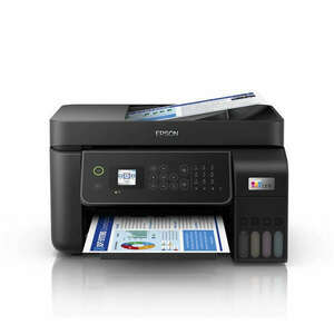 EPSON Tintasugaras nyomtató - EcoTank L5310 (A4, MFP, színes, 5760x1440 DPI, 33 lap/perc, ADF, USB/LAN/Wifi) kép