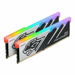 Apacer 32GB DDR5 5600Mhz Kit(2x16GB) Panther RGB Black/Silver kép