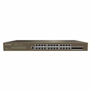 IP-COM Switch Vezérelhető - G5328F (24x1Gbps; 4x SFP; 1x console port; L3) kép