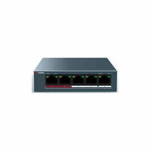 Hikvision Switch PoE - DS-3E0105P-E/M (4 port 100Mbps, 38W, 1 uplink port, L2) kép