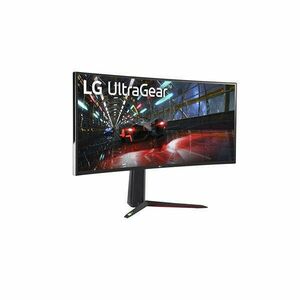 LG Monitor 38" - 38GN950P-B (NanoIPS; Ívelt; HDR600; G-Sync; 144Hz; 21: 9; QHD 3840x1600; 1ms; 450cd; HDMI; DP; USB; Mag) kép