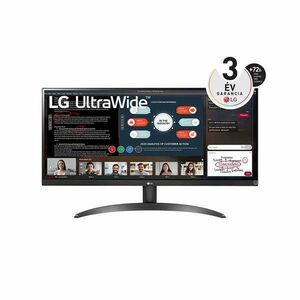 LG Monitor 29" - 29WP500-B (IPS; 21: 9; 2560x1080; 5ms; 250cd; 75Hz; HDMIx2, HDR; FreeSync) kép