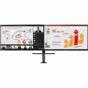 LG Monitor 27" Ergonomic - 27QP88DP-BS Dual (IPS; 16: 9; 2560x1440; 5ms; 350cd; HDMIx2; DP; USB-C, sRGB99%; HDR10) kép