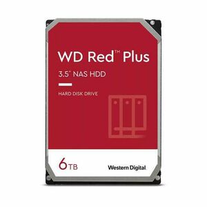 Western Digital 6TB 5400rpm SATA-600 256MB Red Plus WD60EFPX kép