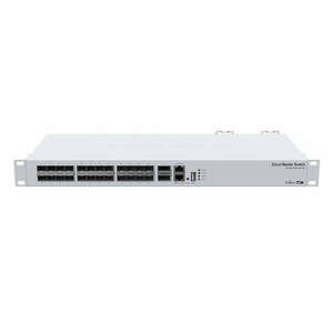 Mikrotik RouterBoard CRS326-24S+2Q+RM 1U 24port GbE LAN 2x40G QSFP+ Cloud Router Switch kép