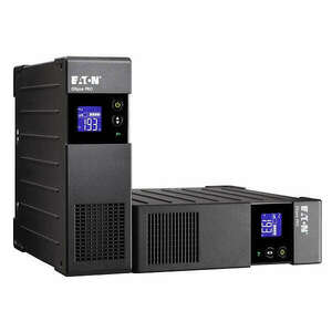 EATON szünetmentes 850VA - ELP850DIN (4 Schuko kimenet, line-interaktív, LCD, USB, szoftver, AVR, rack/torony) kép