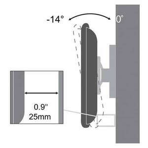 SBOX PLB-3422T feli konzol, dönthető, 23"-42", 200x200, max 35 kg kép