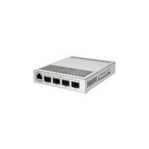 MikroTik CRS305-1G-4S+IN L5 1xGbE LAN, 4x SFP+ Cloud Router Switch kép