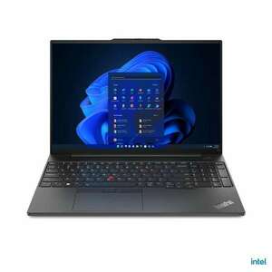 Lenovo ThinkPad E16 AMD Ryzen™ 5 7530U Laptop 40, 6 cm (16") WUXGA 16 GB DDR4-SDRAM 512 GB SSD Wi-Fi 6 (802.11ax) Windows 11 Pro Grafit, Fekete kép