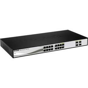 D-LINK SWITCH 16-PORT GIGABIT SMART WITH 4X1000BASET/SFP (DGS-1210-16/E) kép