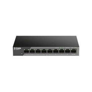 D-LINK DSS-100E-9P Switch 8x100Mbps(8xPOE) + 1x100Mbps Uplink Fémházas Surveillance kép