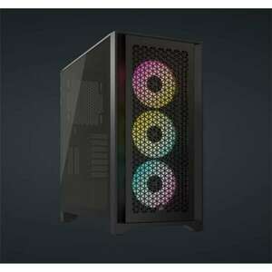 Corsair 4000D Tempered Glass Black kép