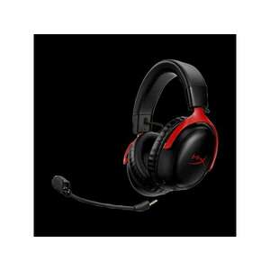 HyperX Cloud III Wireless fekete-piros gamer headset kép