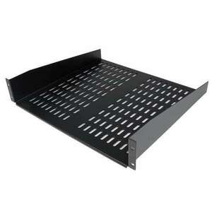 Startech CABSHELFV 16" 2U Perforált rack polc - Fekete (CABSHELFV) kép