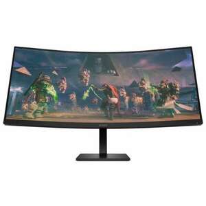 OMEN by HP 34" Ívelt Gaming monitor 34c WQHD AG 3440x1440 165Hz 400cd, 3000: 1, 1ms, DisplayPort, HDMI - fekete kép