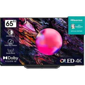 Hisense 65A85K televízió 165, 1 cm (65") 4K Ultra HD Smart TV Wi-Fi Fekete, Ezüst 900 cd/m? kép