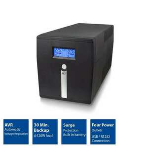 ACT AC2310 Line Interactive LCD 1000VA UPS AC2310 kép