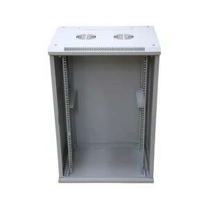 Extralink 19" Fali rack szekrény 15U 600x600mm - Szürke kép