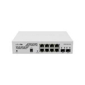 MikroTik 8-portos rackbe szerelhető switch, 2xSFP+ 10G port, SwitchOS kép