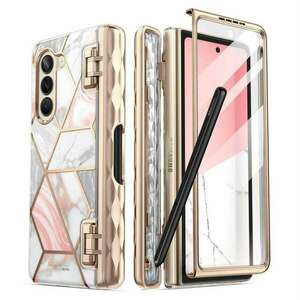 Supcase COSMO PEN GALAXY Z Fold 5 MARBLE PINK kép