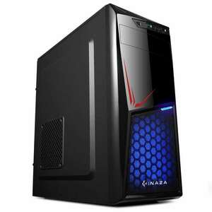 GeFors Office X1TB Asztali PC Intel® DualCore™ G4900 3.20Ghz, RAM 8GB DDR4, HDD 1000GB+ SSD 120GB, VGA Intel® HDGraphics, DVD RW + Egér billentyűzet kép