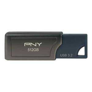 PNY PRO Elite V2 USB pendrive 512 GB USB A típus 3.2 Gen 2 (3.1 Gen 2) Fekete kép