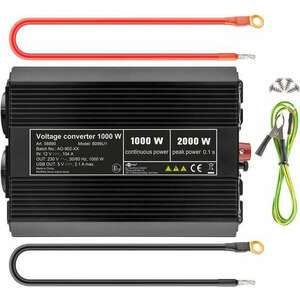 Goobay 58890 Autós inverter (12V / 1000W) kép