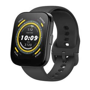 AMAZFIT Bip 5 okosóra (aktivitásmérő, szilikon szíj, BioTracker) FEKETE kép