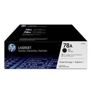 HP 78A LaserJet Pro P1606dn/M1536dnf (2x2100 old.) fekete eredeti toner kép