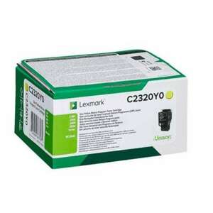 Lexmark C2320Y0 festékkazetta 1 dB Eredeti Sárga kép