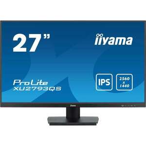 iiyama ProLite XU2793QS-B6 számítógép monitor 68, 6 cm (27") 2560 x 1440 pixelek 2K Ultra HD LED Fekete kép