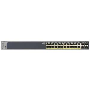 NETGEAR GS728TP Managed L2/L3/L4 Gigabit Ethernet (10/100/1000) PoE Szürke switch kép