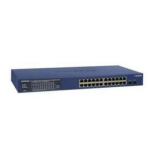 NETGEAR GS724TPv3 Managed L2 Gigabit Ethernet (10/100/1000) PoE Szürke switch kép