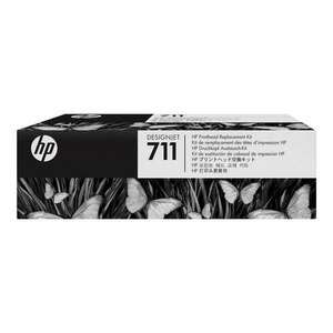 HP 711 - black, yellow, cyan, magenta - printhead (C1Q10A) kép