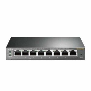 TP-Link Switch Easy Smart PoE - TL-SG108PE JetStream™ (8 port 1Gbps; 8/4 af PoE port, 55W) kép