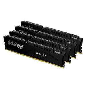 Kingston Technology FURY Beast memóriamodul 128 GB 4 x 32 GB DDR5 (KF552C40BBK4-128) kép